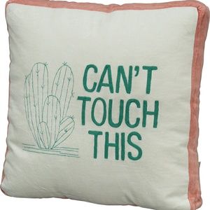 💎Velvet "Can't Touch This" pillow